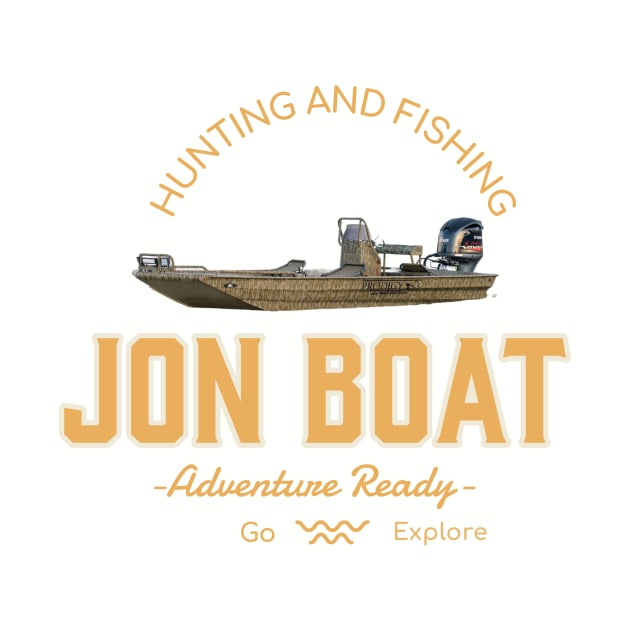 JON BOAT FISHING AND HUNTING by Cult Classics