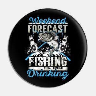 Fishing T-shirt Gift For Fisherman Pin