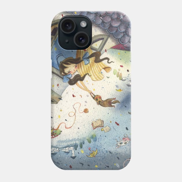 Twister Phone Case by Alina Chau