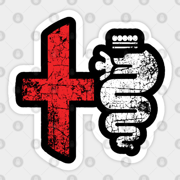 Alfa Romeo Grunge Logo Alfa Romeo Sticker Teepublic Au
