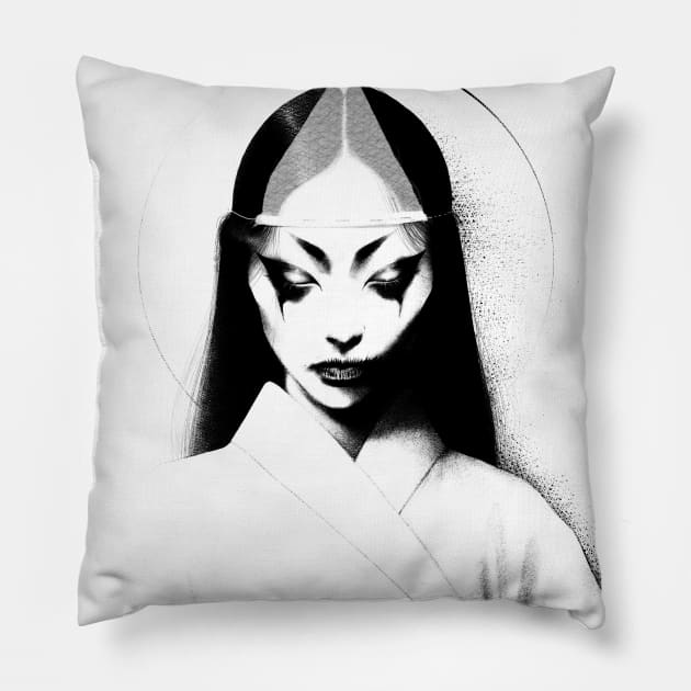 Yurei Pillow by MaliceGhoul