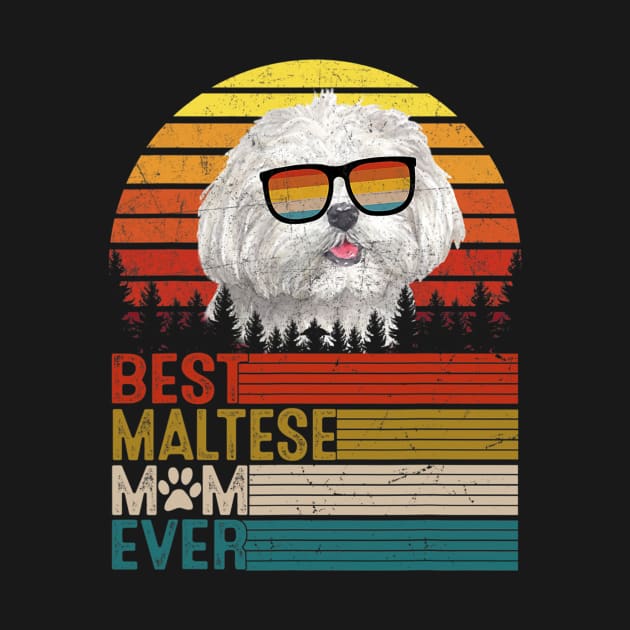 Vintage Best Maltese Mom Ever by IainDodes