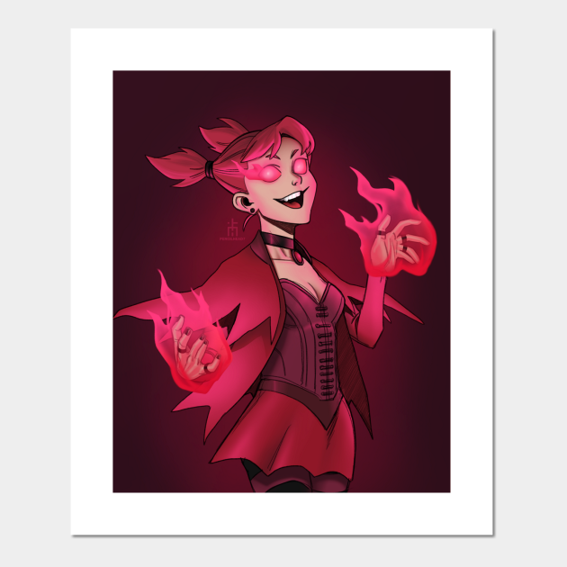 Discover Scarlet Omen - Mash Up - Posters and Art Prints