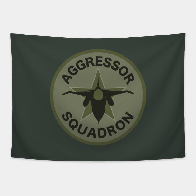 Aggressor Squadron (subdued) Tapestry by TCP