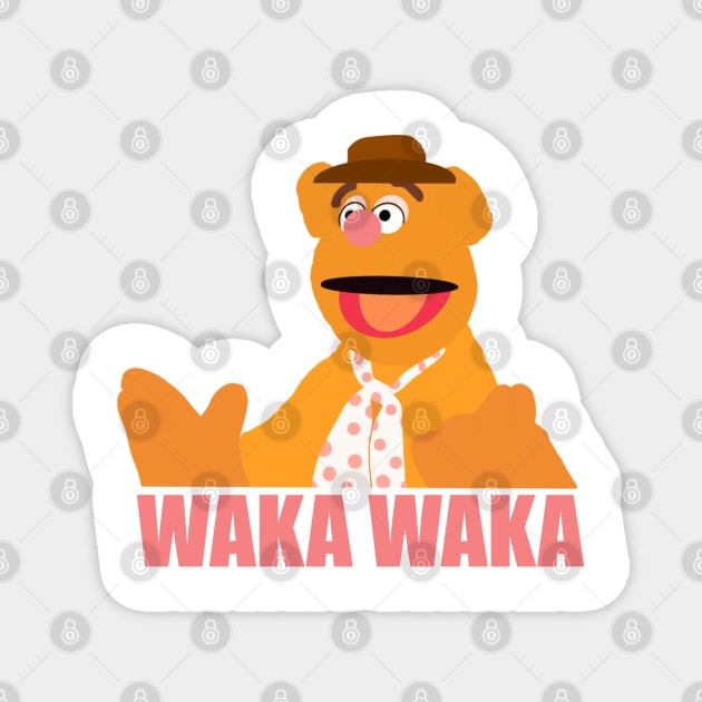 WAKA WAKA Magnet by Hundred Acre Woods Designs