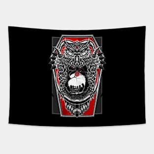 Darkness Owl Tapestry