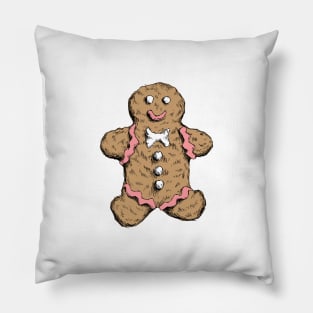 Ginger bread man Pillow