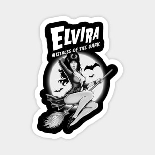 Elvira Halloween Magnet