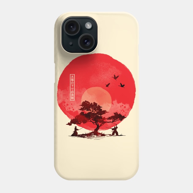 Duel under the sun Phone Case by StevenToang