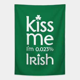 Kiss Me I'm Irish Tapestry