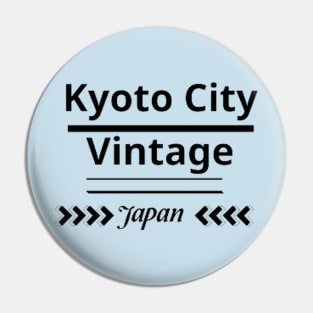 KYOTO  CITY VINTAGE Pin