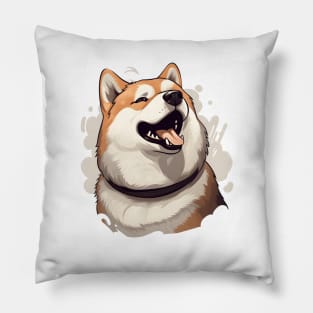 Good Akita Inu Boy Pillow