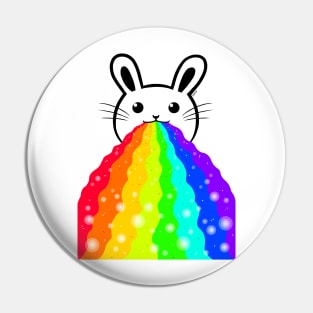 RainbowBunny Pin