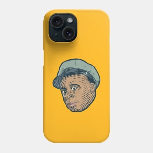 Shocked Man in Hat Receives Unpleasant News Phone Case