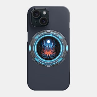 Moonlit Cityscape Phone Case