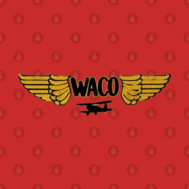 Waco Biplane by Midcenturydave