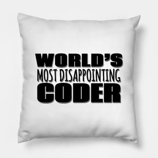 World's Most Disappointing Coder Pillow