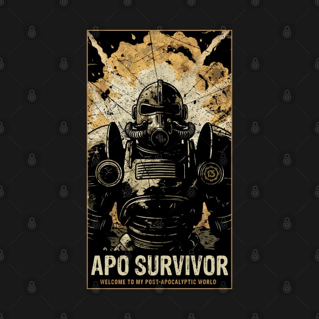 Apo Survivor, Welcome to My Post Apocalyptic World by TreehouseDesigns