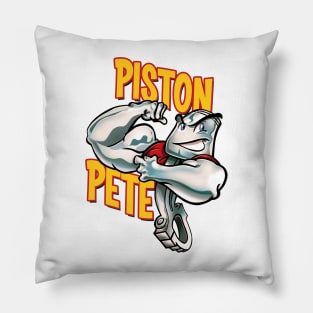 Vintage Piston Pete Pillow