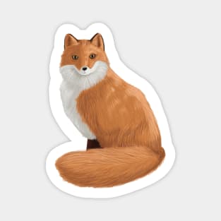 Beautiful Red Fox || Forest Friends Magnet