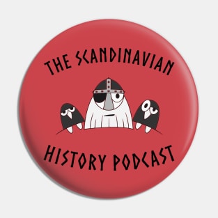 The Scandinavian History Podcast - Logo Pin
