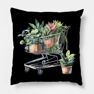 Plants  Shopping Pillow