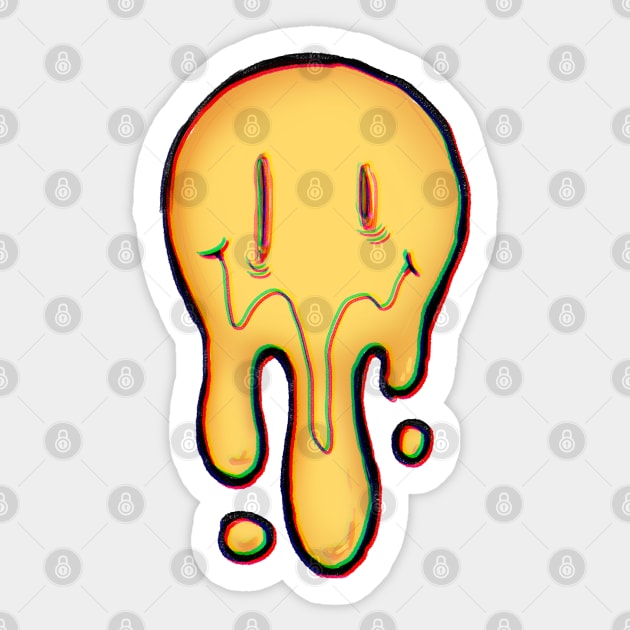 Smiley Flower Sticker – Cozy Drip Clothing