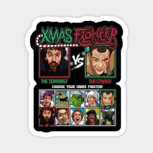 Xmas Fighter - Die Hard Magnet