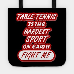 Table Tennis Reaction Women Sports Smiting Team Tote