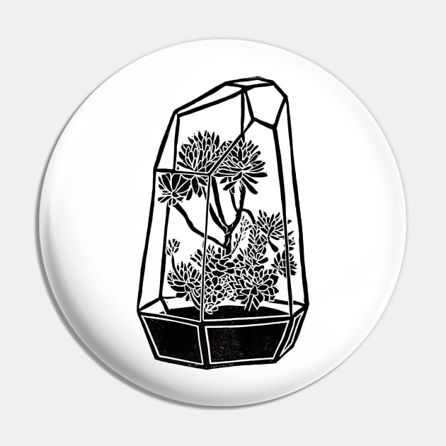 Terrarium Pin by BiancaGreen