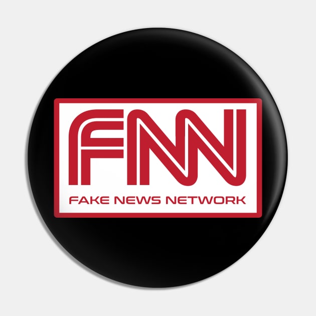 Fake News Pin by NineBlack