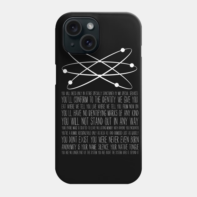 The MiB Code Phone Case by Meta Cortex