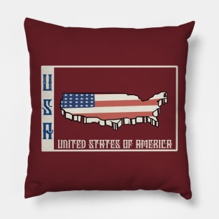 Usa flag Pillow