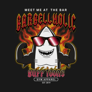 barbell gym graphic shirt T-Shirt