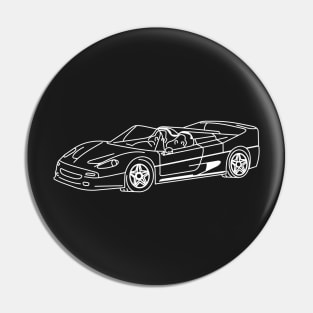 Ferrari F 50 supercar Pin