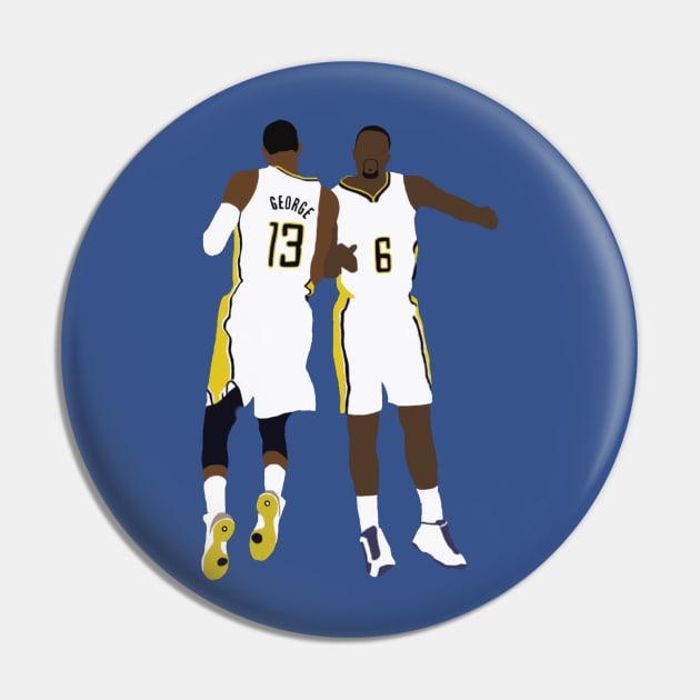 Paul George and Lance Stephenson Pin by xRatTrapTeesx