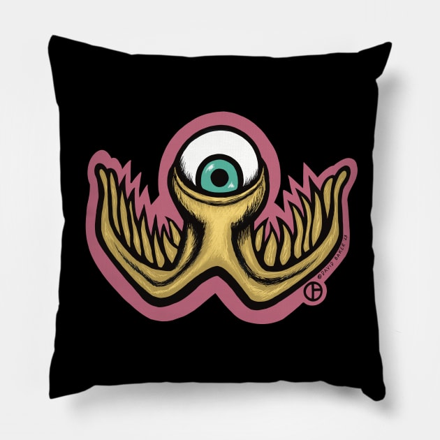 Oko Nebo Pillow by Art from the Blue Room