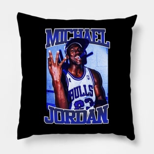 Michael Jordan Graphic Tee Pillow