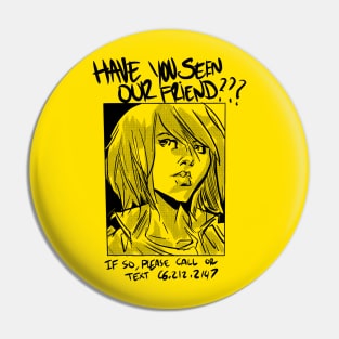 Have You Seen Our Friend??? Pin