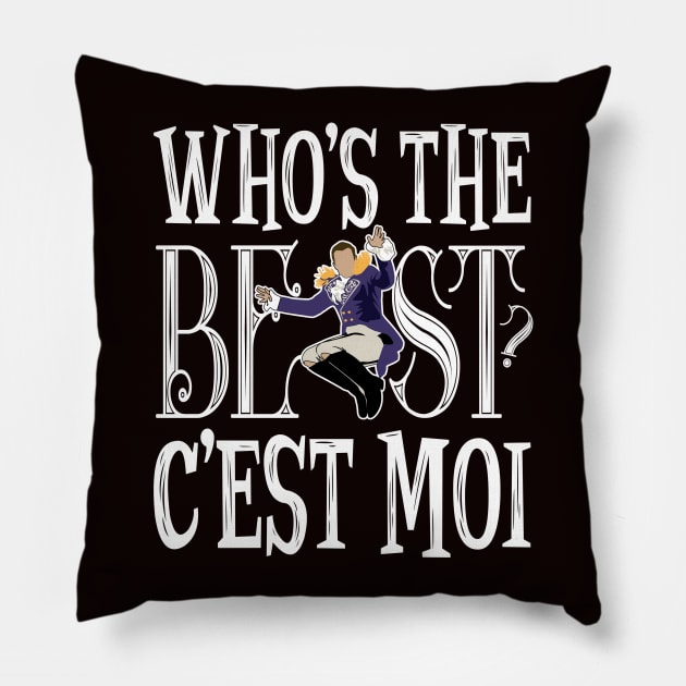 Who's the best? Lafayette! Pillow by KsuAnn