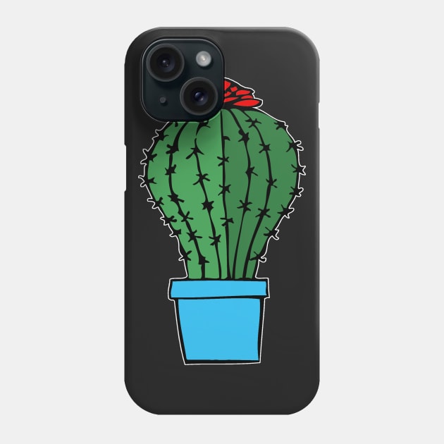 Barrel Cactus Phone Case by RockettGraph1cs