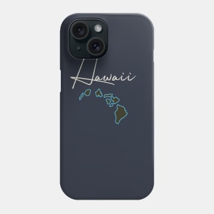 Hawaii islands Phone Case