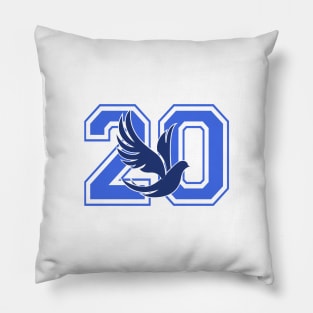 Zeta Phi Beta 1920 - 2020 Dove Pillow