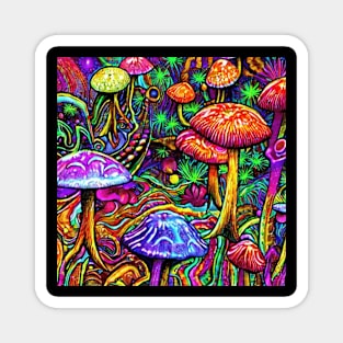 Mushrooms 1 Magnet