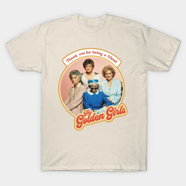 The Golden Girls Ninja Turtles thank you for being a friend shirt