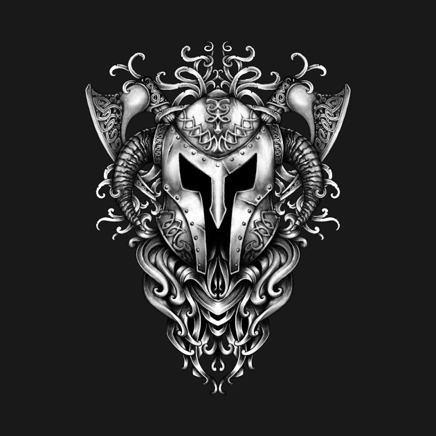 Norwegian Viking Norse Warrior Valhalla Odin Nordic ...