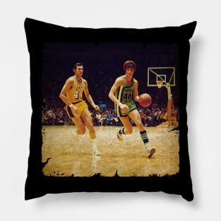 Pete 'Pistol' Maravich vs Jerry West 'The Logo' Pillow