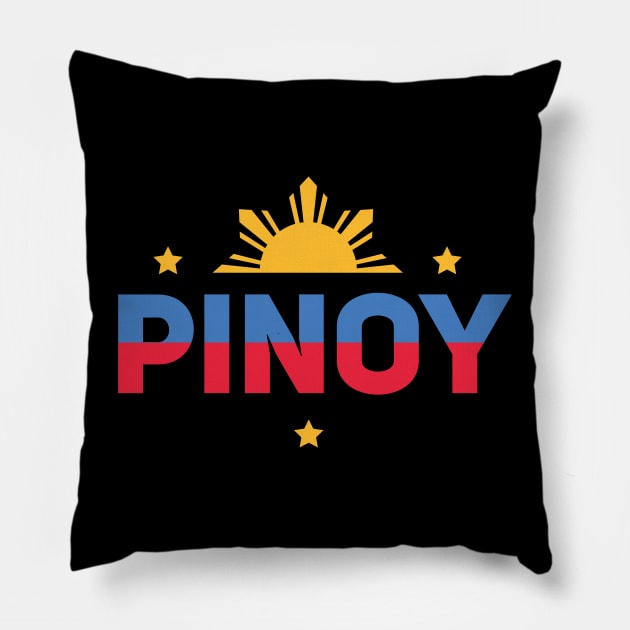 Proud Pinoy Pillow by Koala Tees