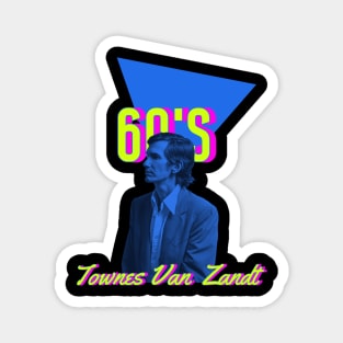 Retro Van Zandt Magnet