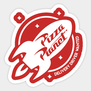 Pizza Planet Aufkleber Teepublic De